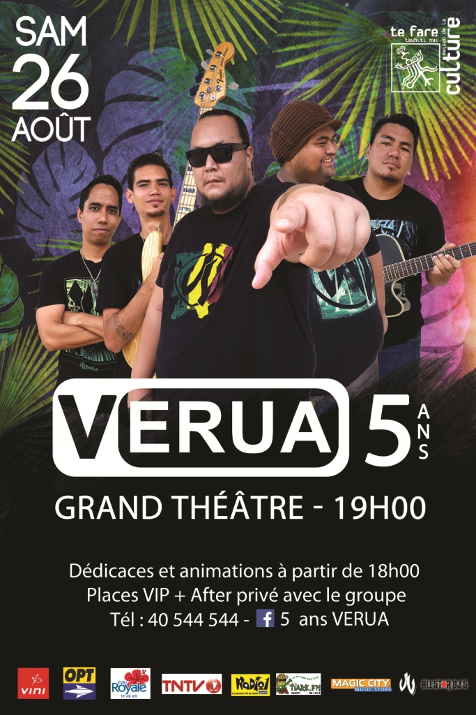 Concert – 5 ans du groupe Verua