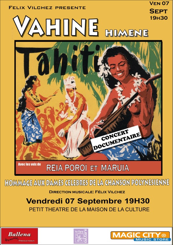 Affiche concert Vichez