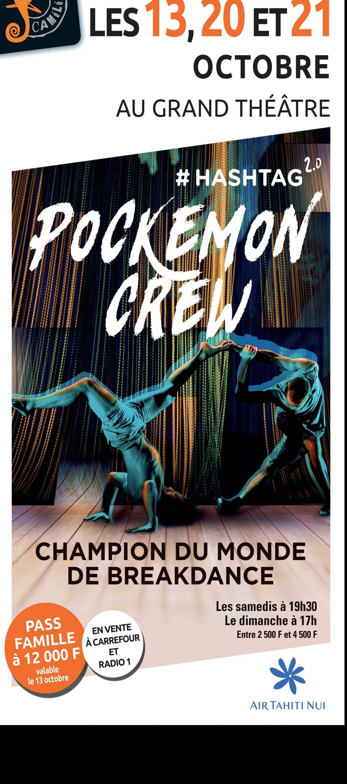 Affiche Danse – Pokemon Crews