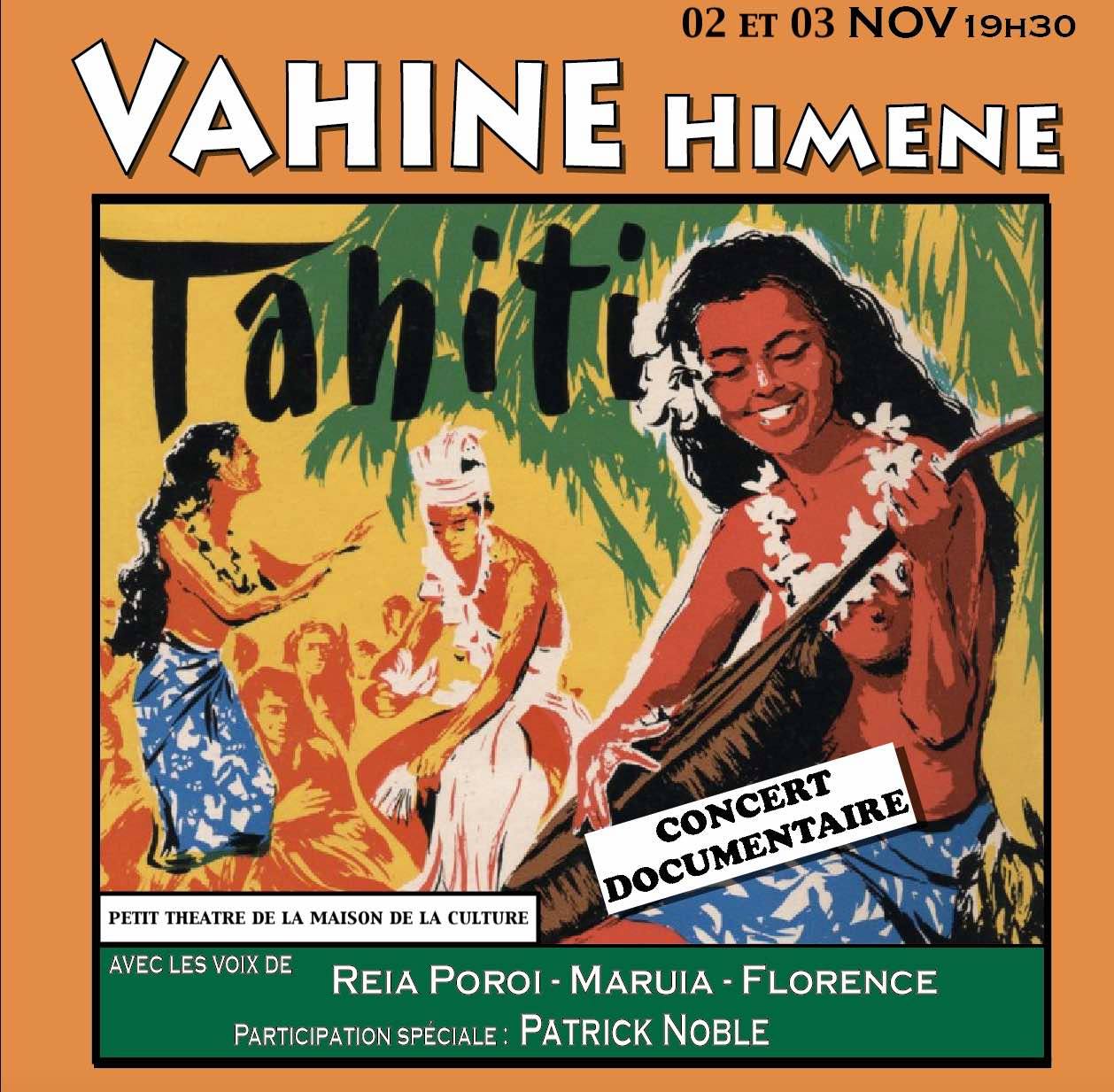 Concert – Vahine himene tahiti