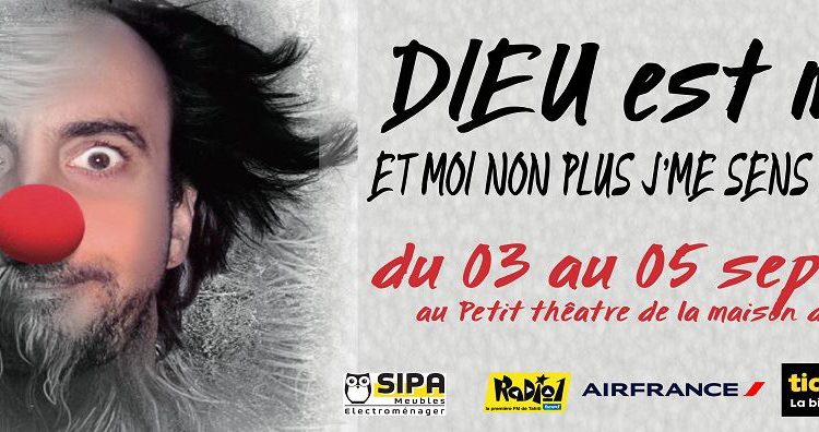 Dieu est mort – Théâtre – Visuel