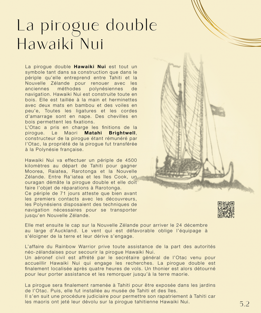 14 - La pirogue double Hawaiki Nui