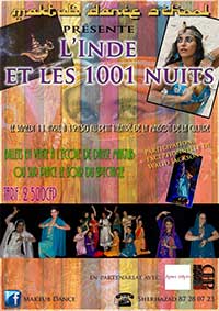 Tarif danseuse orientale, Spectacle 1001 nuits